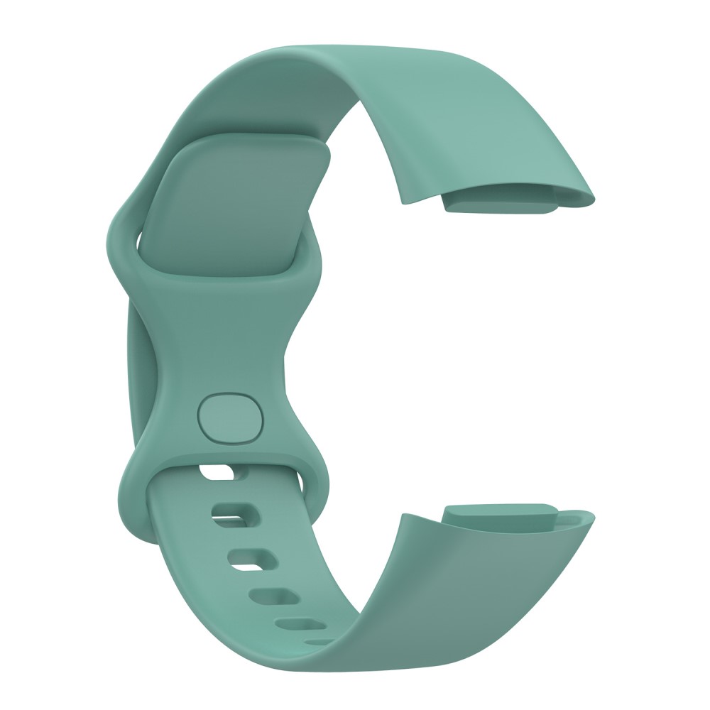  Fitbit Charge 6 / 5 Armband TPU (L) Grön