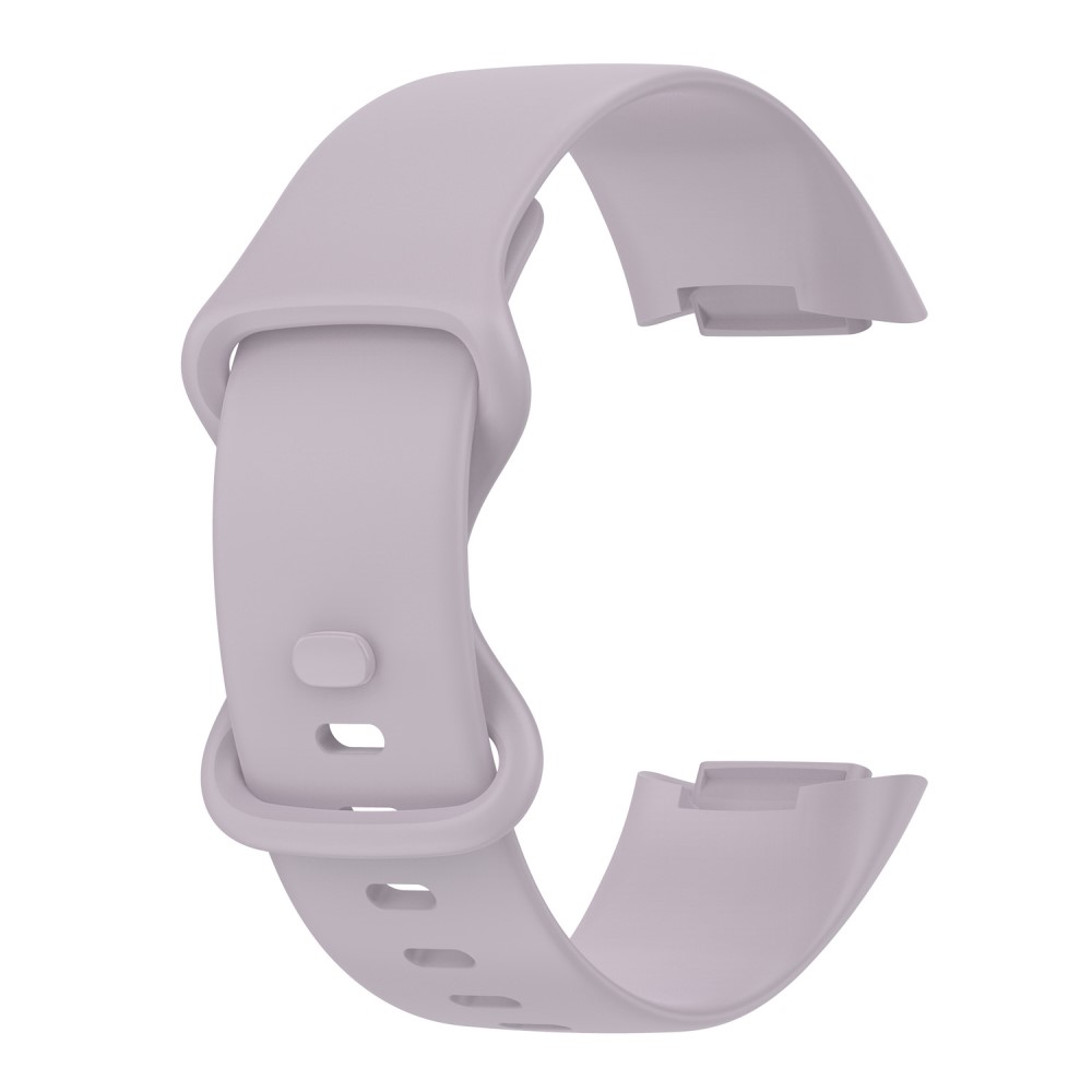  Fitbit Charge 6 / 5 Armband TPU (L) Ljus Lila