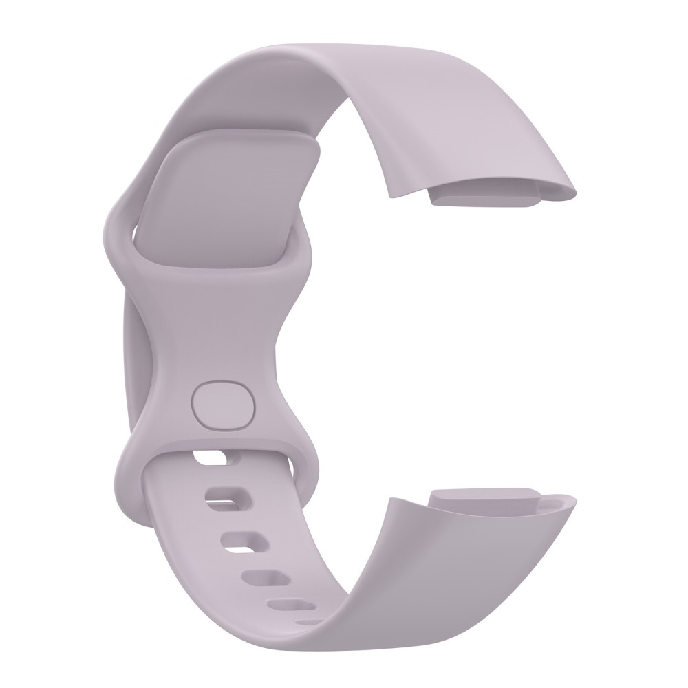  Fitbit Charge 6 / 5 Armband TPU (L) Ljus Lila