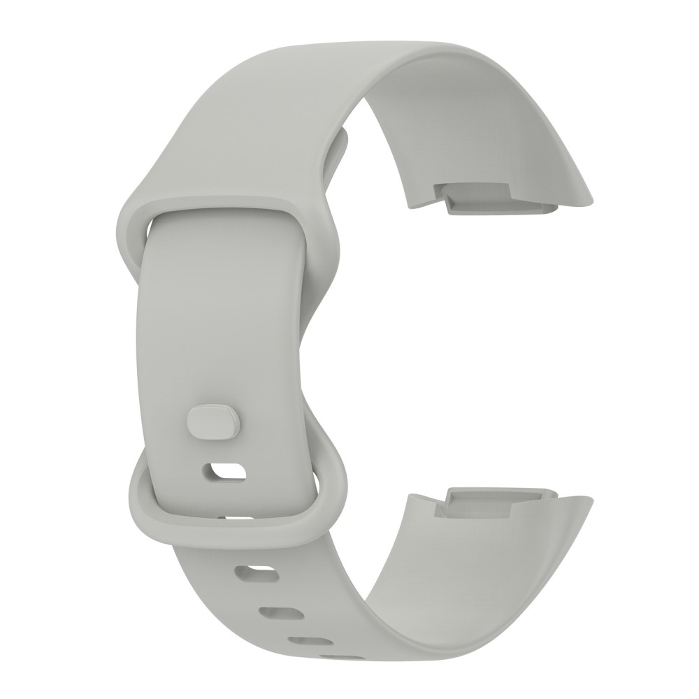  Fitbit Charge 6 / 5 Armband TPU (L) Grå
