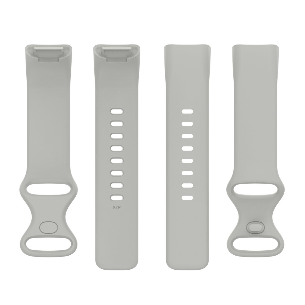  Fitbit Charge 6 / 5 Armband TPU (L) Grå
