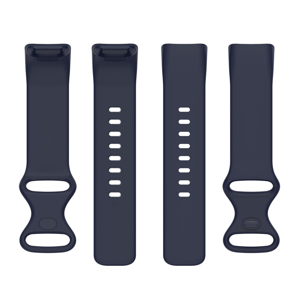  Fitbit Charge 6 / 5 Armband TPU (S) Mörk Blå