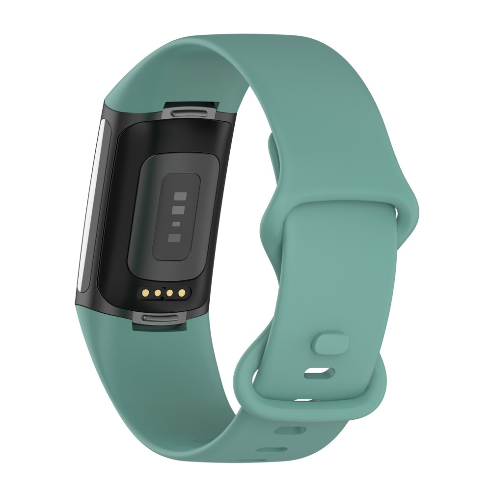  Fitbit Charge 6 / 5 Armband TPU (S) Grön