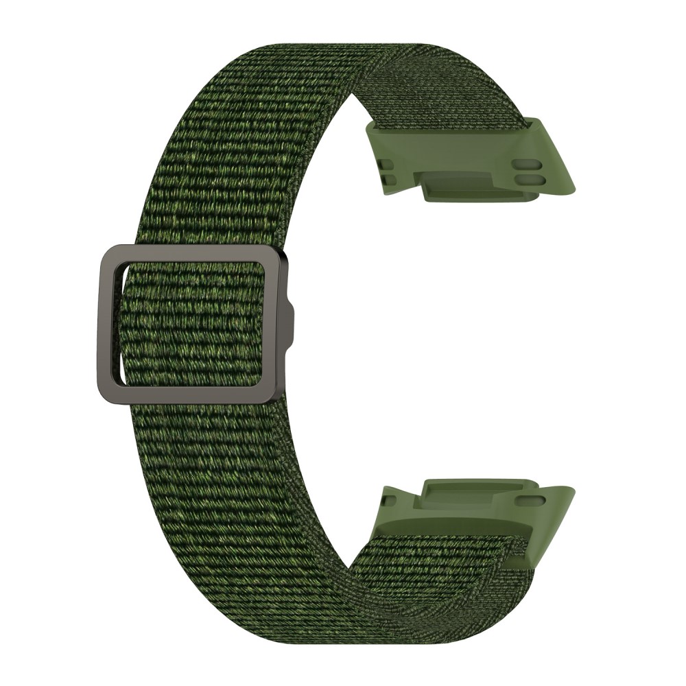  Fitbit Charge 6 / 5 Armband Justerbart Nylon Grön