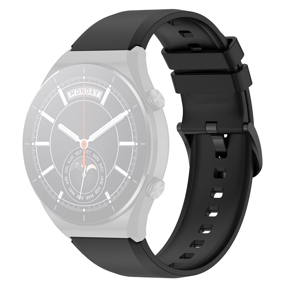  Silikon Armband Smartwatch (22 mm) Svart