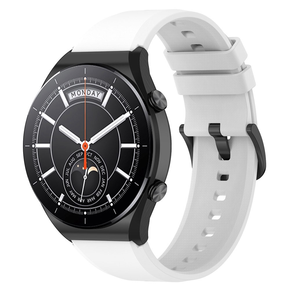  Silikon Armband Smartwatch (22 mm) Vit