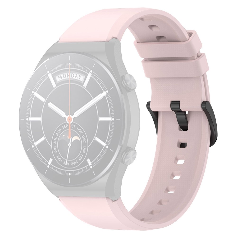  Silikon Armband Smartwatch (22 mm) Ljus Rosa