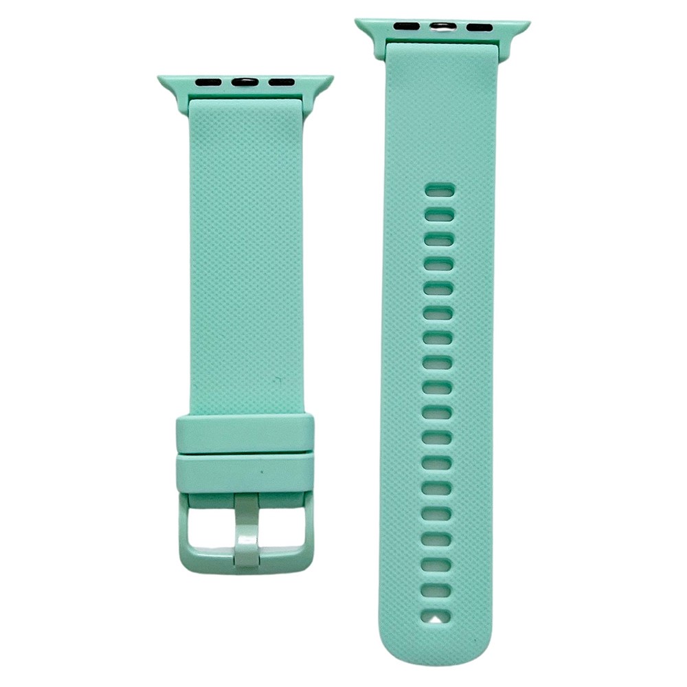  Apple Watch 42/41/40/38 mm Armband Silikon Cyan
