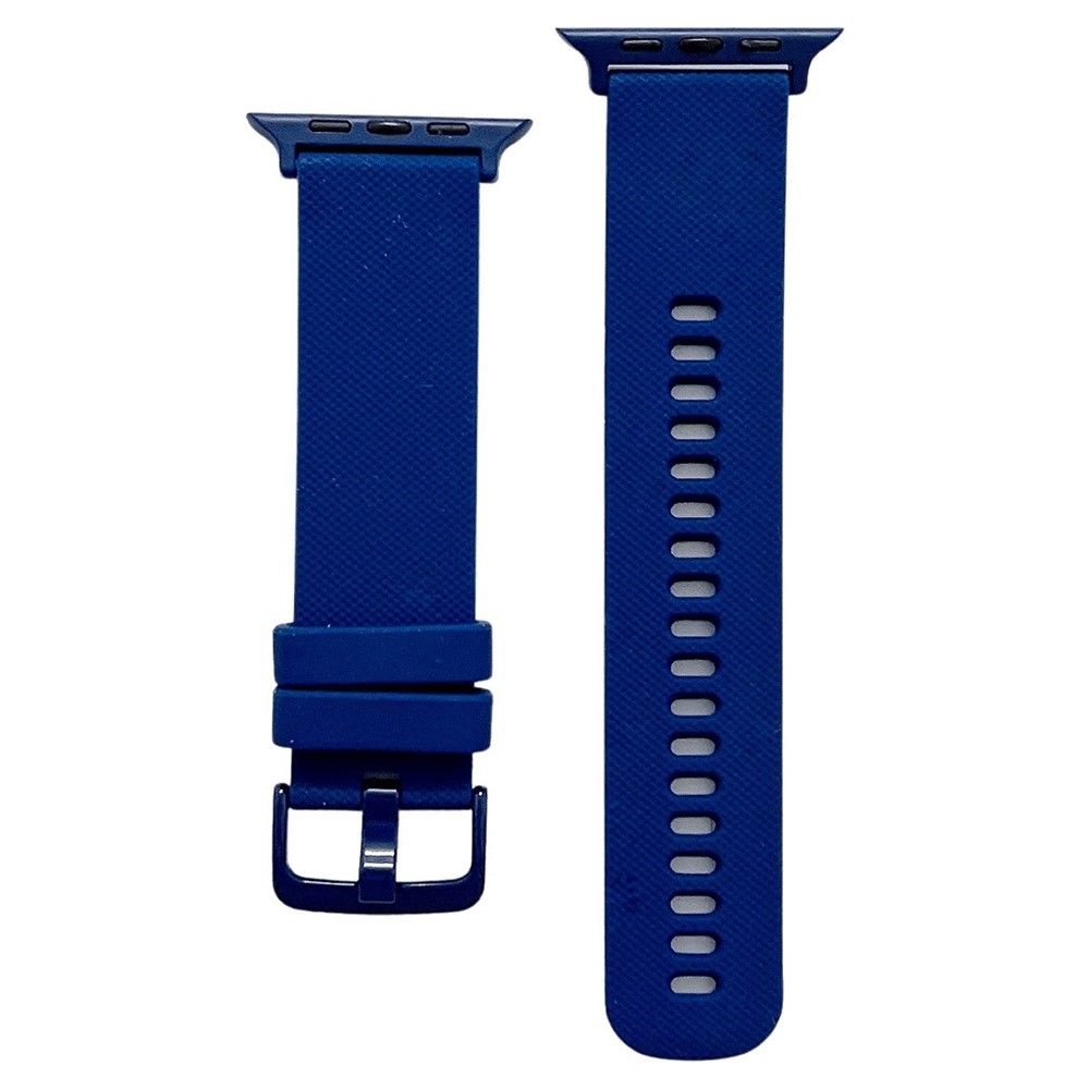 Apple Watch 42/44/45/46/49 mm Armband Silikon Blå