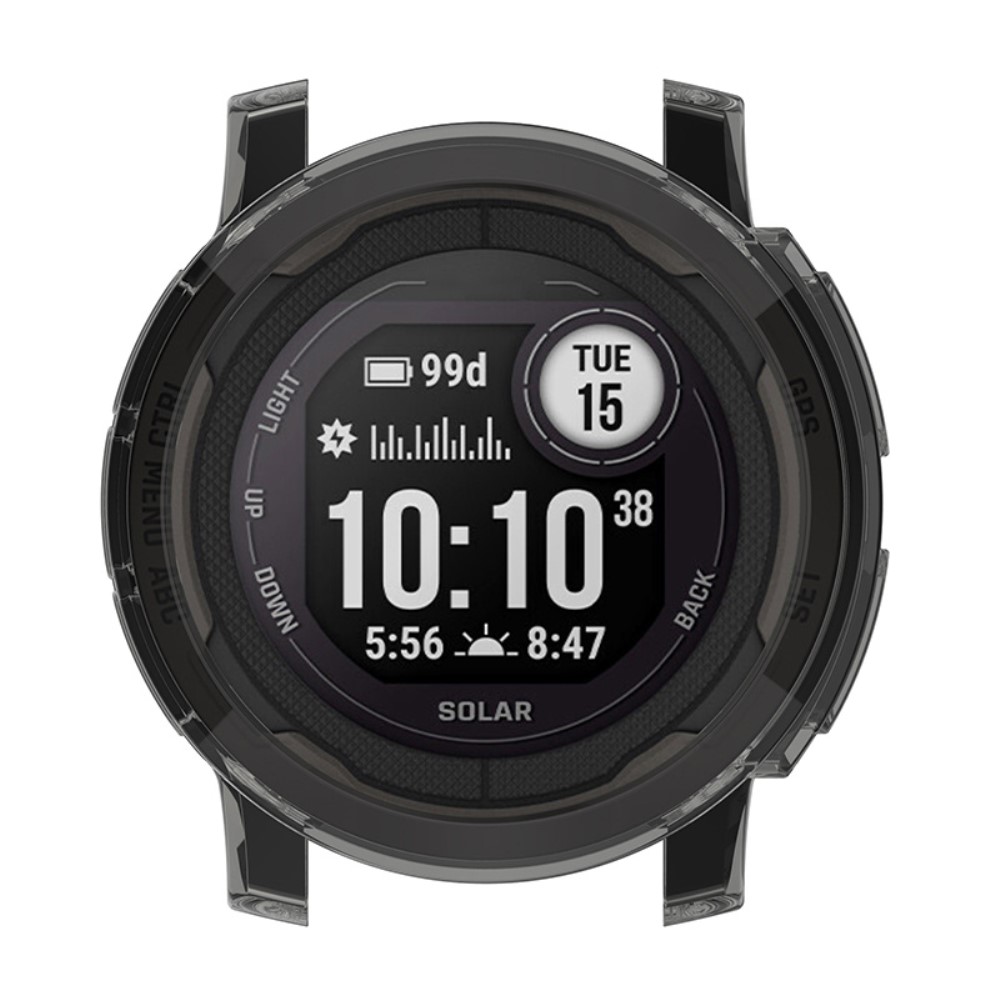  Garmin Instinct 2 TPU Skal Svart Tonad