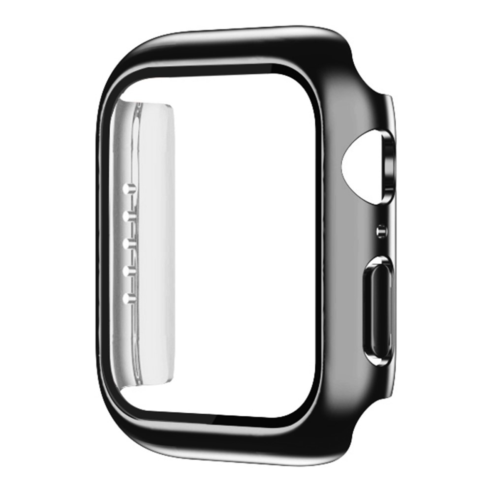  Skärmskydd Härdat Glas Skydd Apple Watch 45 mm Svart