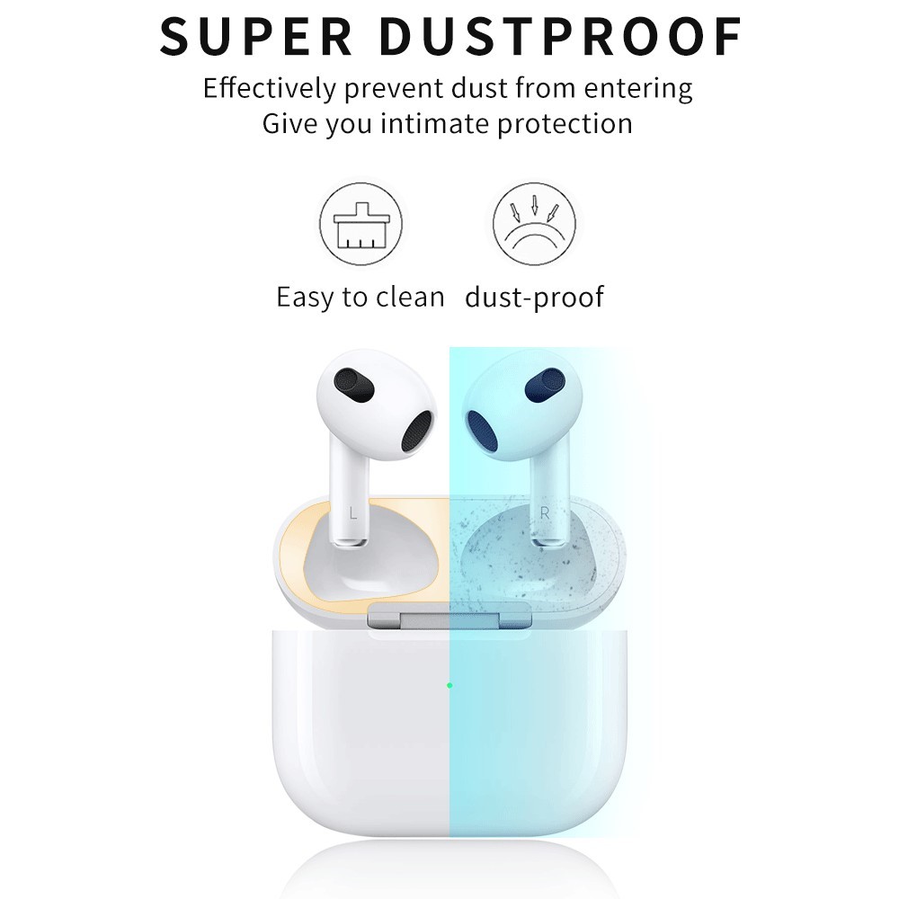  AirPods 3 Dammskydd Svart