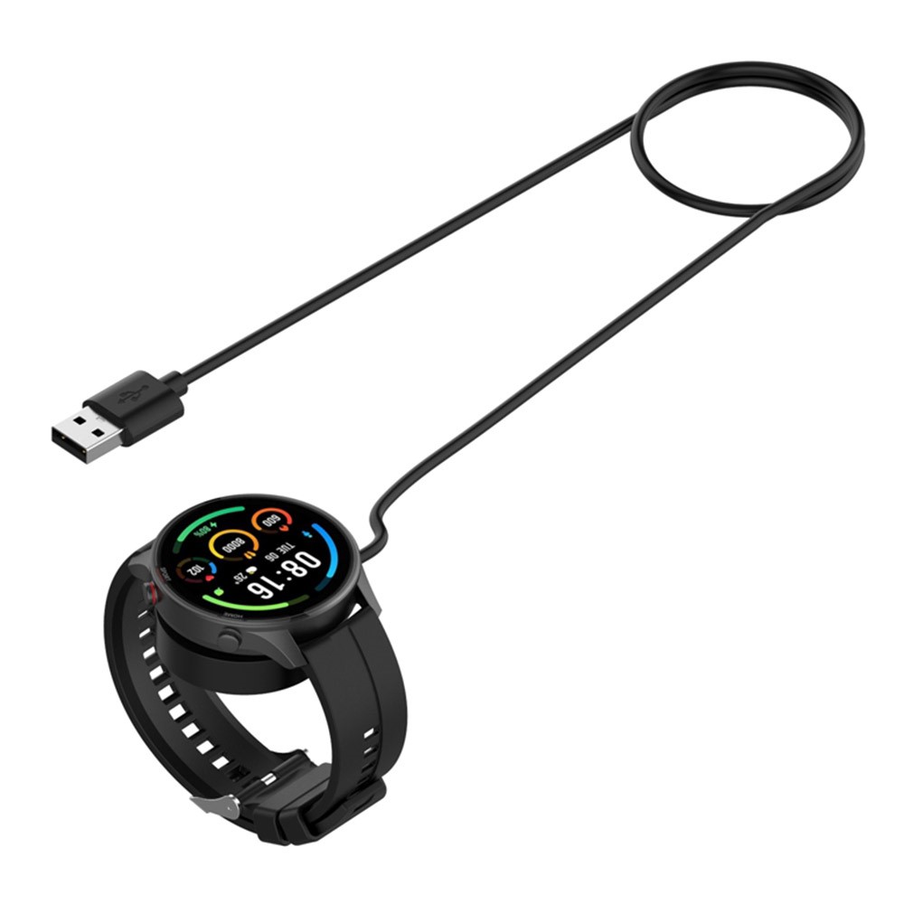  1m USB Laddningskabel Xiaomi Color 2 / S1 Active / Color Sport Svart