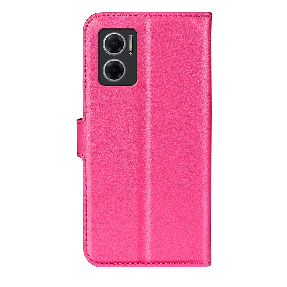  Xiaomi Redmi 10 5G Fodral Litchi Läder Rosa