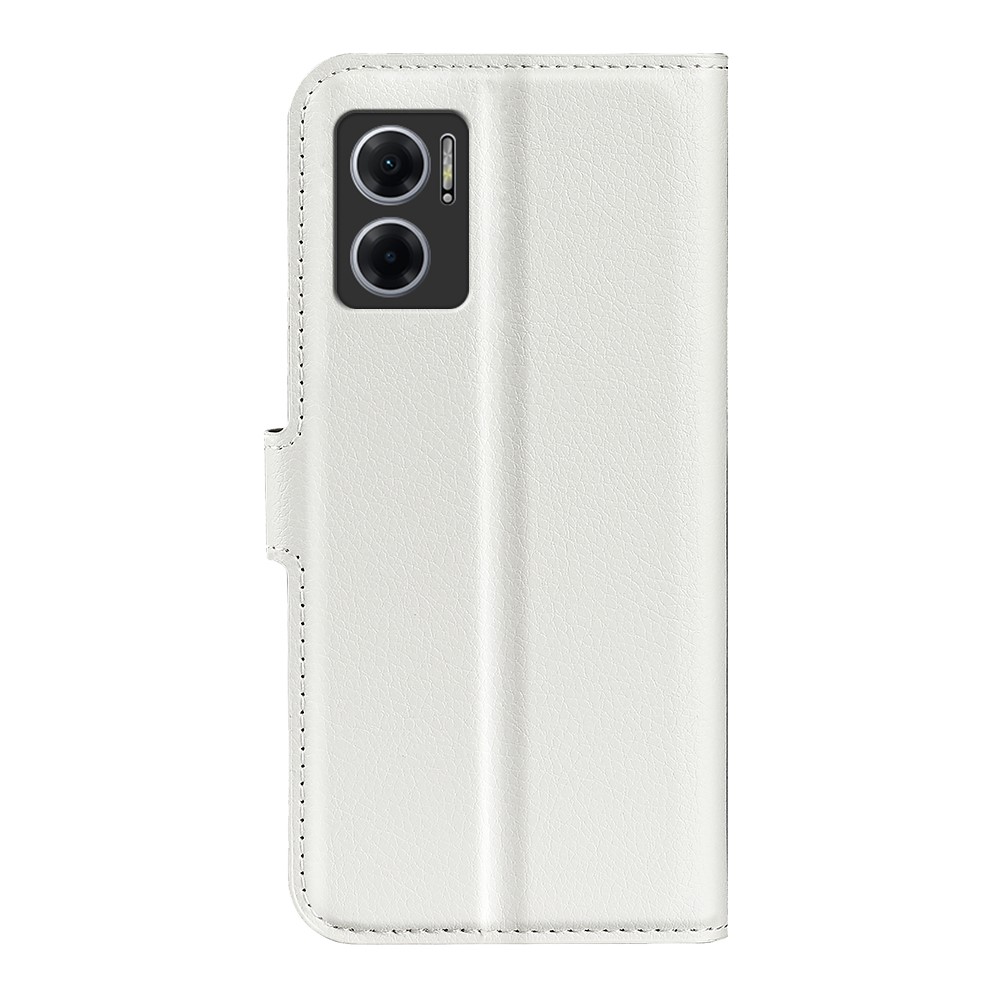  Xiaomi Redmi 10 5G Fodral Litchi Läder Vit