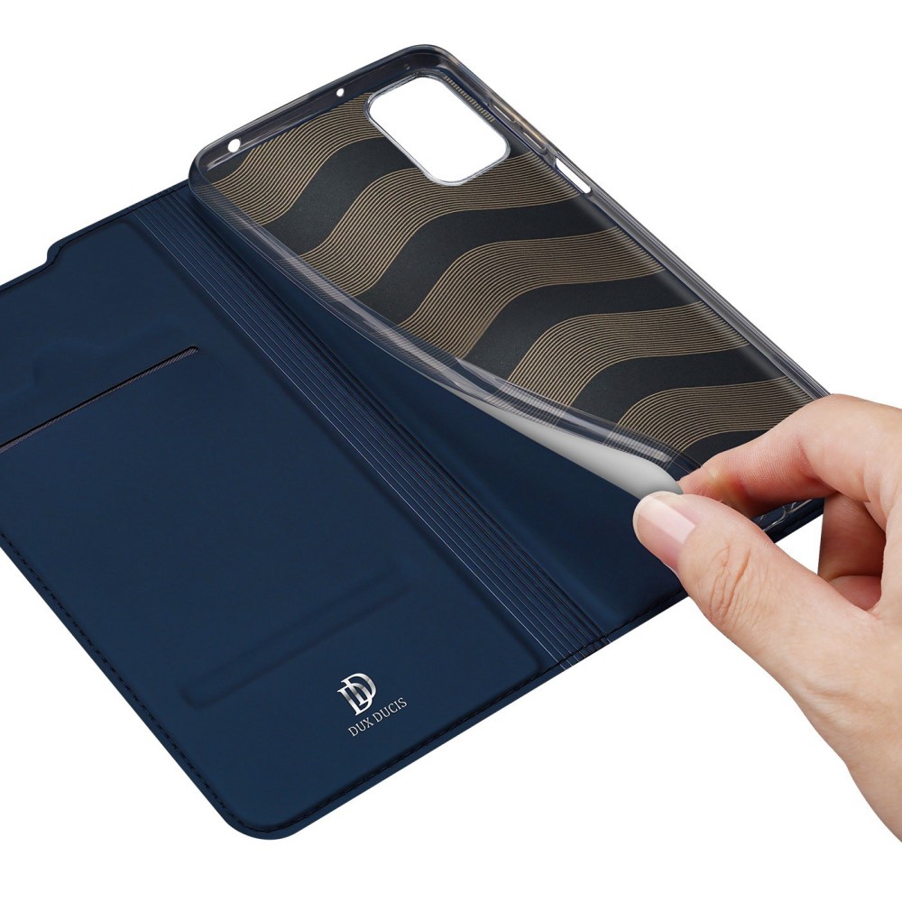 DUX DUCIS DUX DUCIS Xiaomi Redmi 10 5G Fodral Skin Pro Mörk Blå