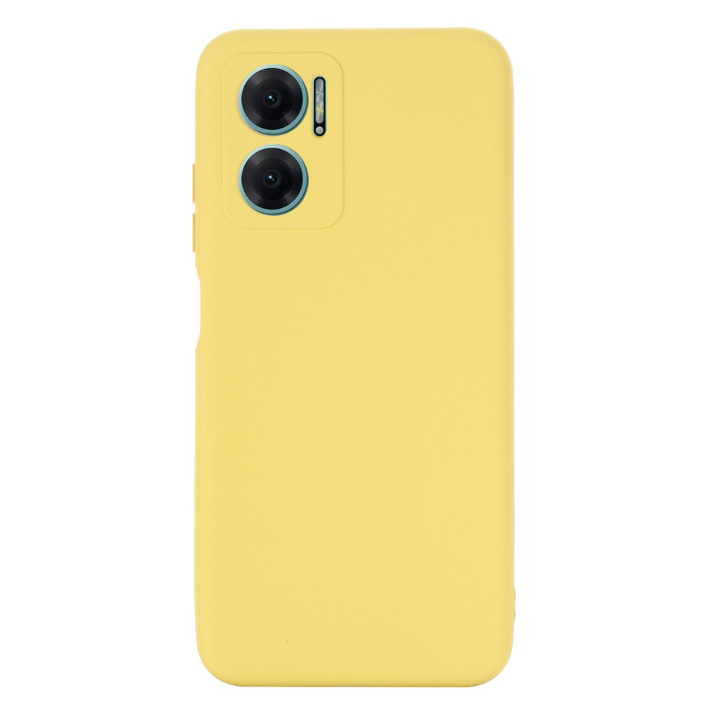  Xiaomi Redmi 10 5G Skal Liquid Silikon Gul