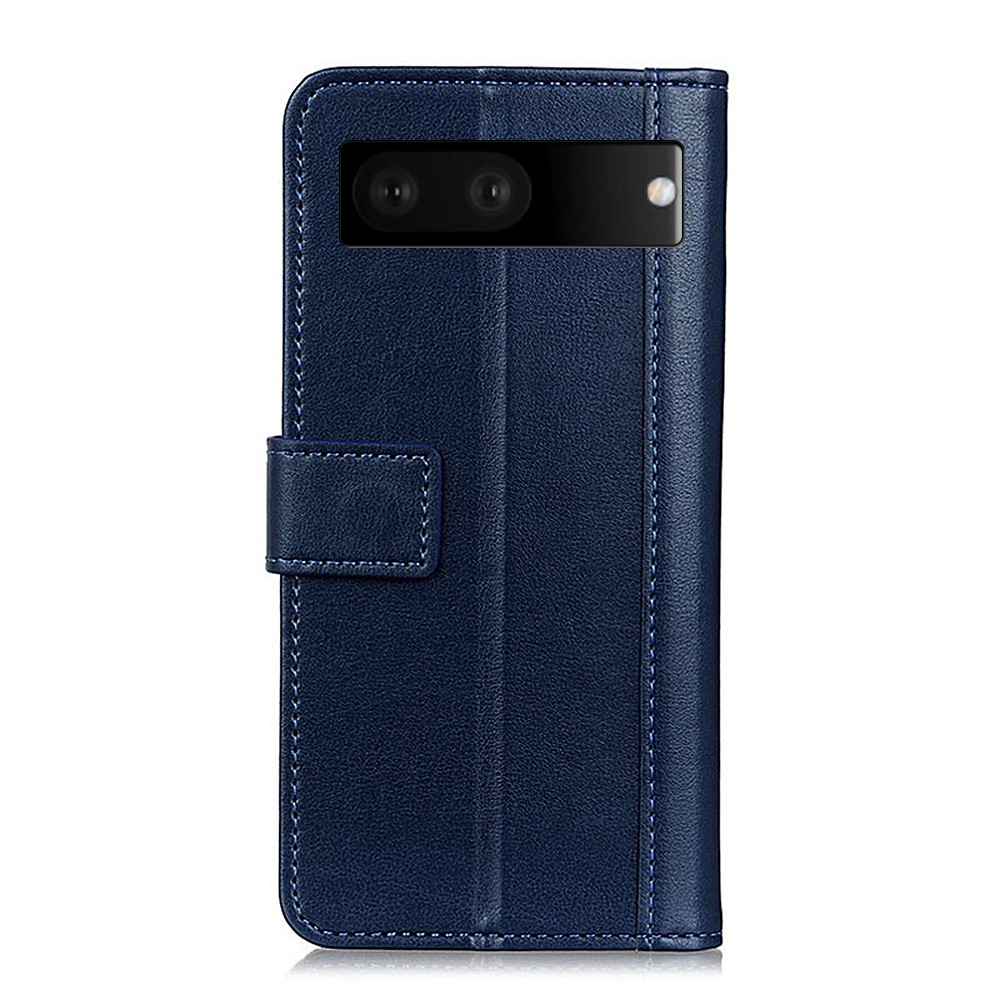  Google Pixel 7 Fodral Läder Blå