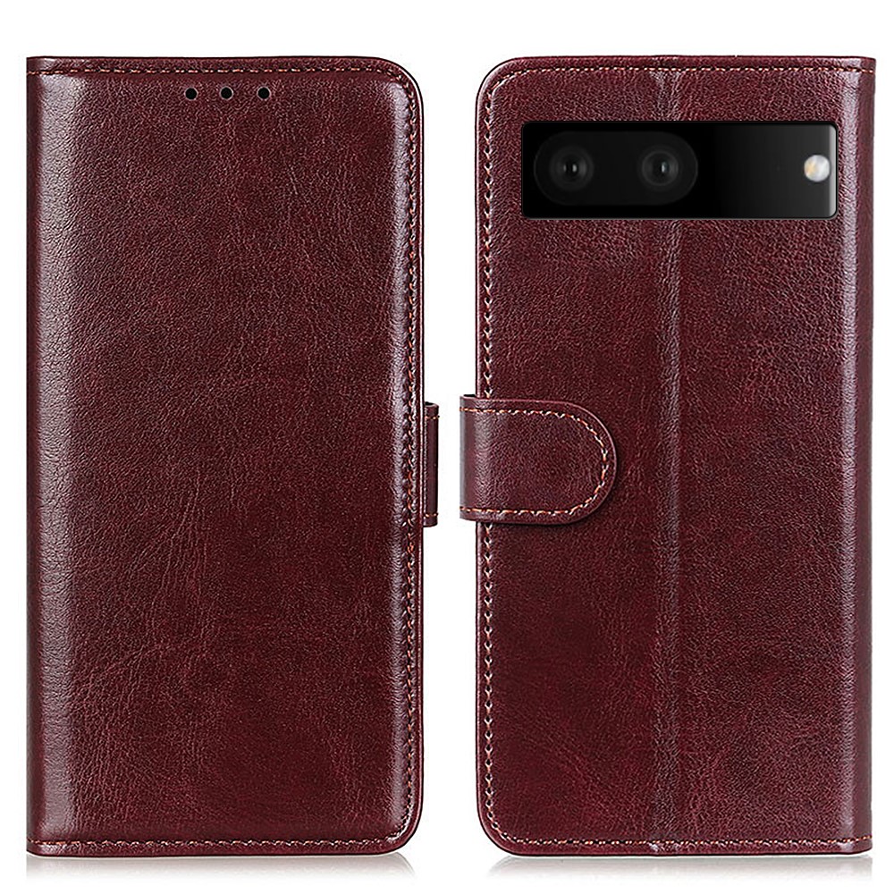  Google Pixel 7 Fodral Crazy Horse Brun