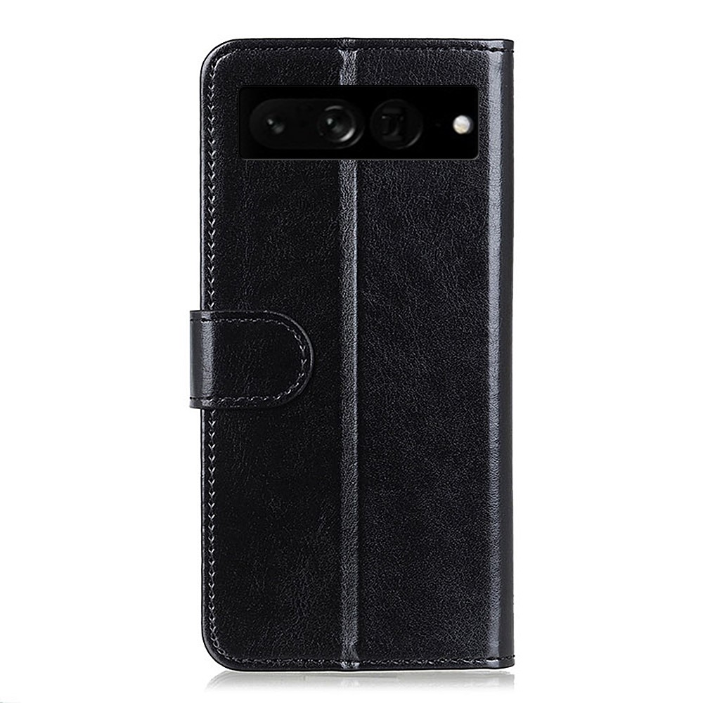  Google Pixel 7 Pro Fodral Crazy Horse Svart
