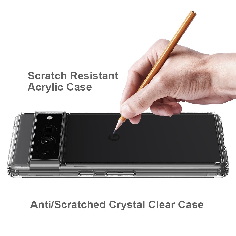  Google Pixel 7 Pro Skal Akryl/TPU Transparent