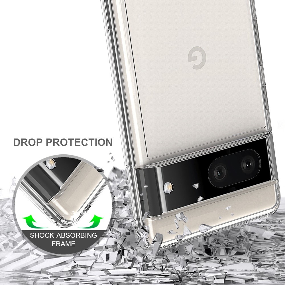  Google Pixel 7 Skal Akryl/TPU Transparent