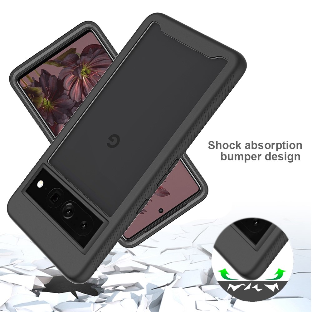  Google Pixel 7 Pro Skal 360 Shockproof Hybrid Svart