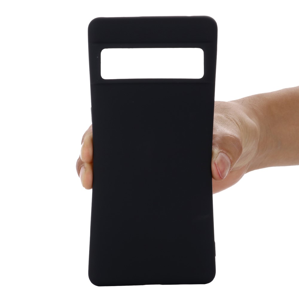  Google Pixel 7 Skal Liquid Silikon Svart