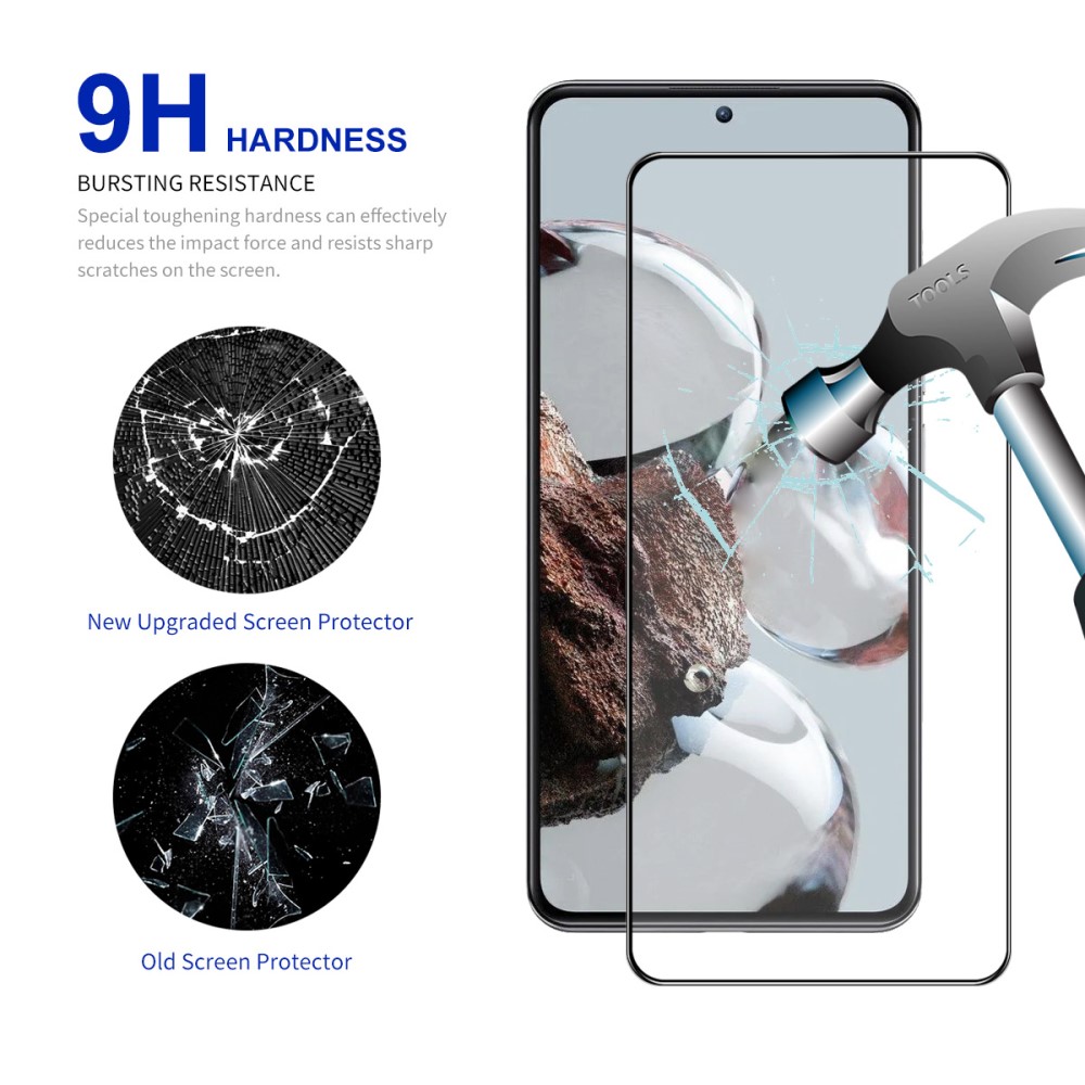 ENKAY ENKAY Xiaomi 12T / 12T Pro 2-PACK Skärmskydd Heltäckande