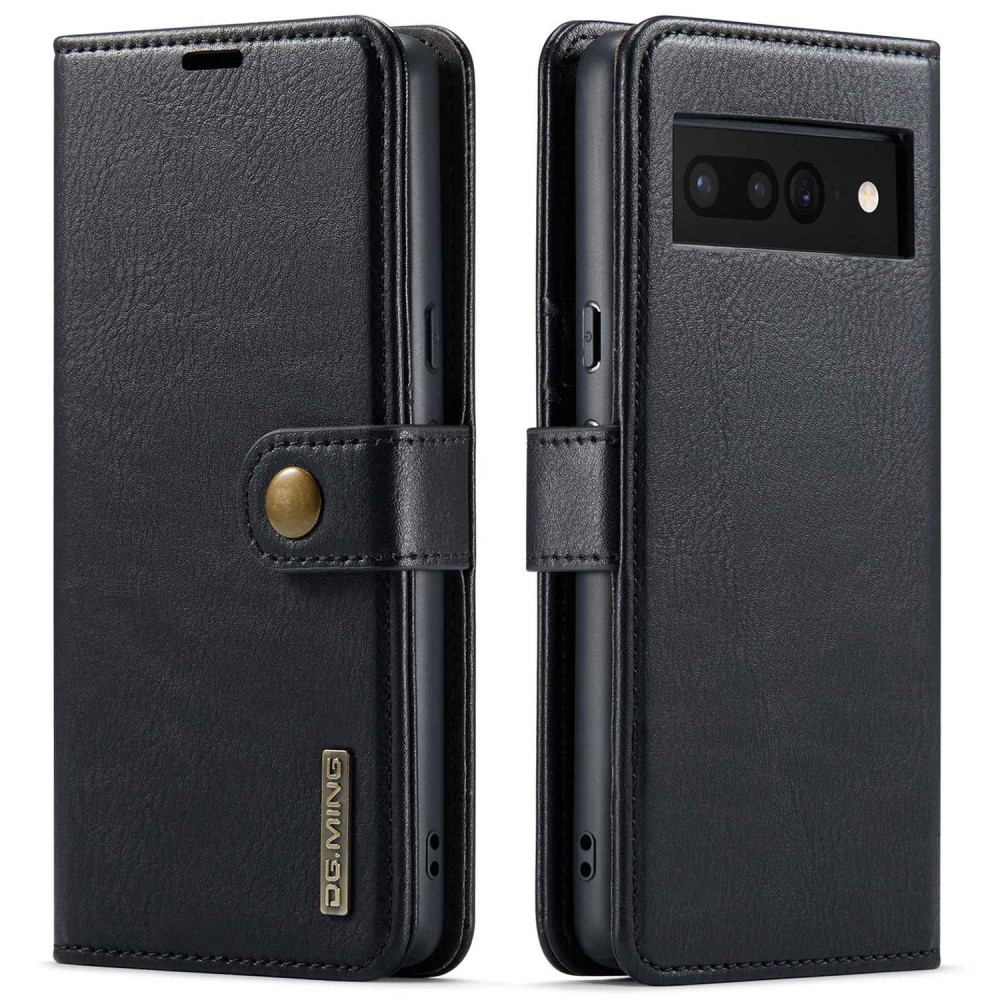 DG.MING DG.MING Google Pixel 7 Pro 2in1 Magnet Fodral / Skal Svart