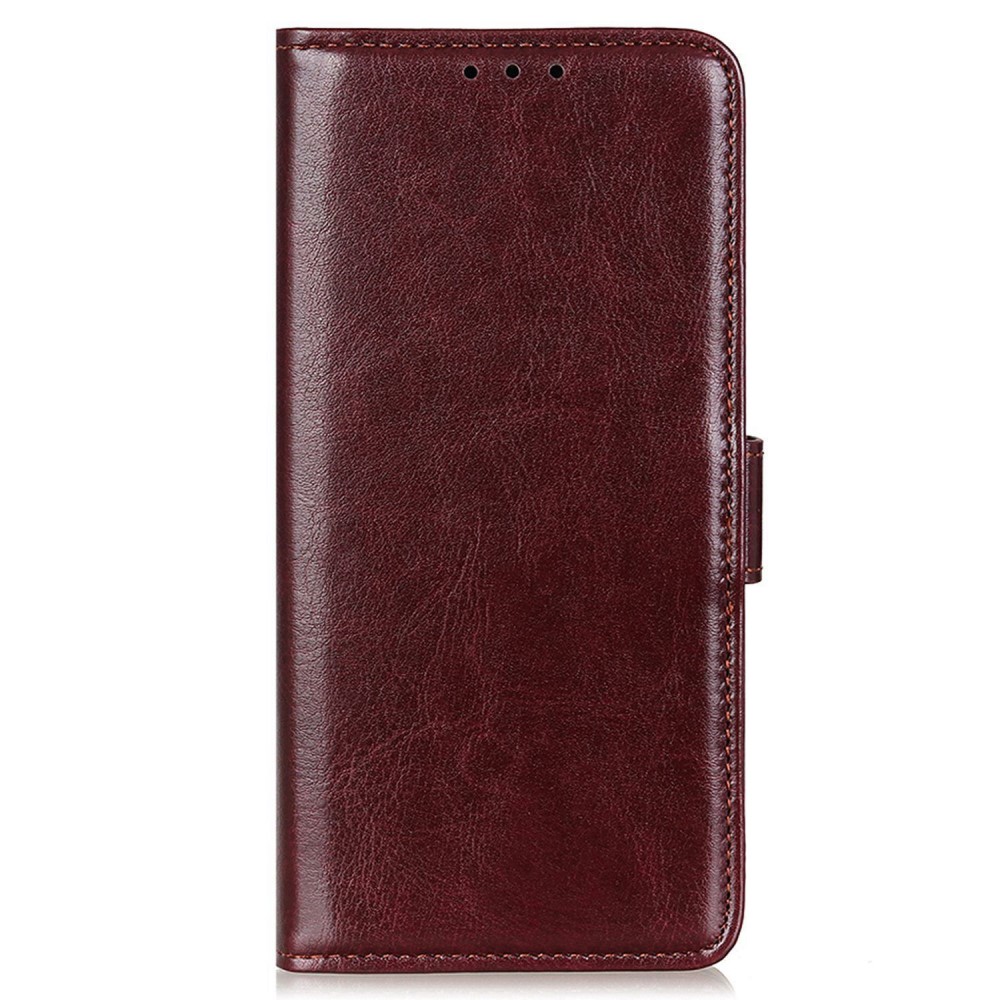  Sony Xperia 5 IV Fodral Crazy Horse Läder Brun