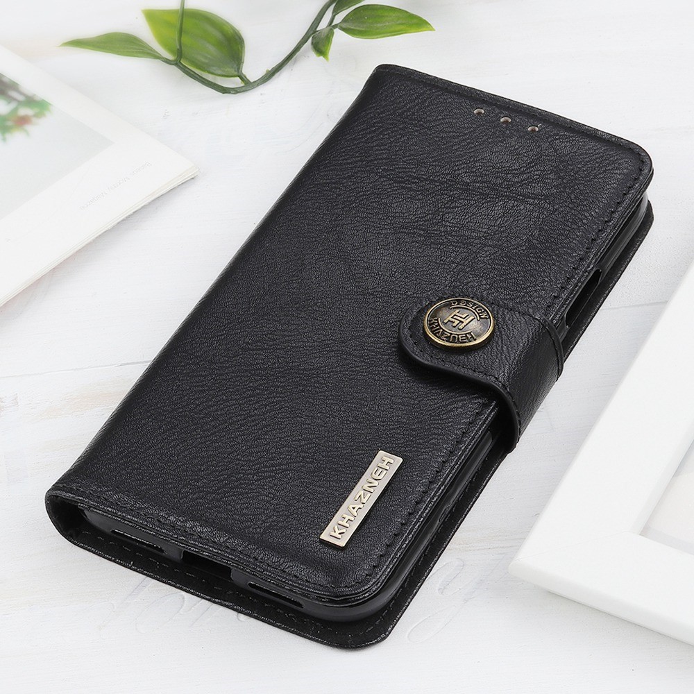 KHAZNEH KHAZNEH Sony Xperia 5 IV Fodral Läder Svart