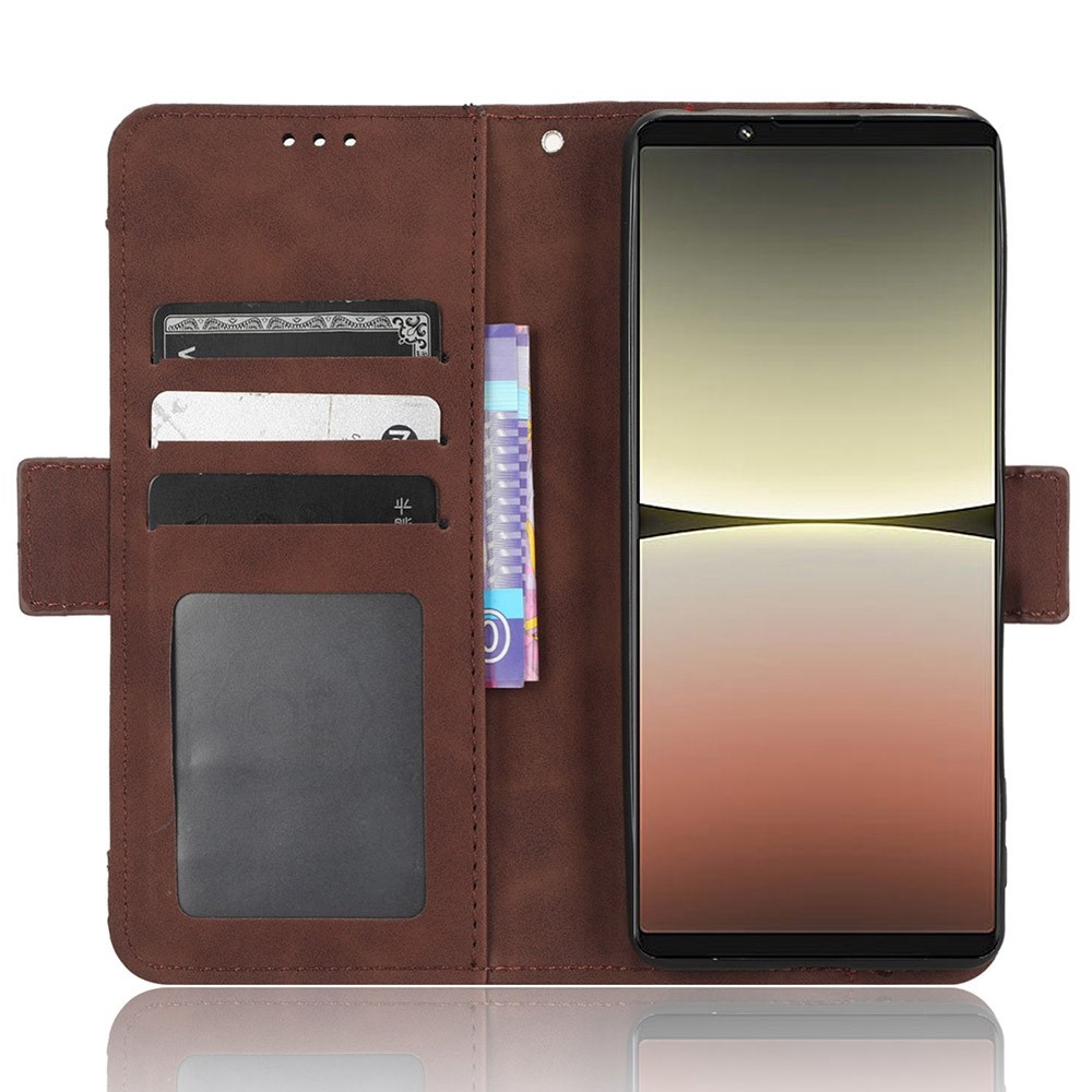  Sony Xperia 5 IV Fodral Med Avtagbart Kortfodral Brun