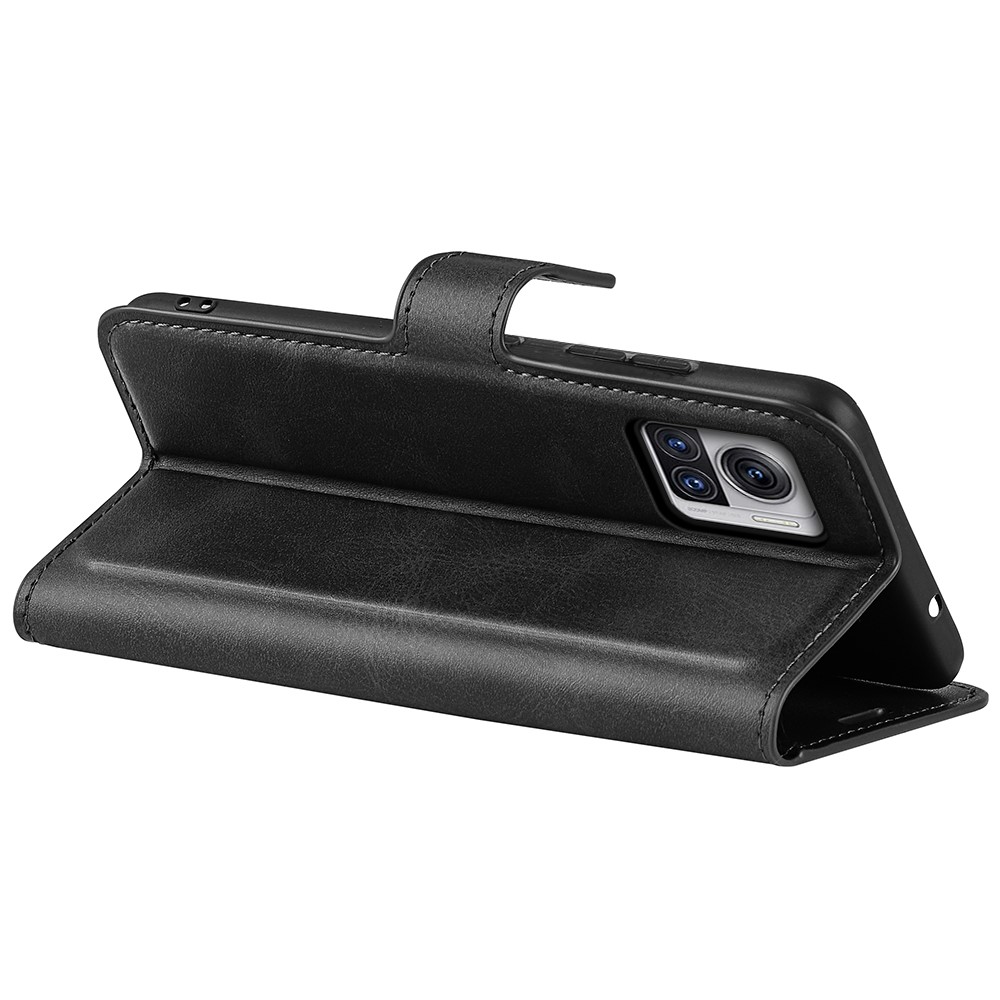  Motorola Edge 30 Ultra 5G Fodral Läder Svart