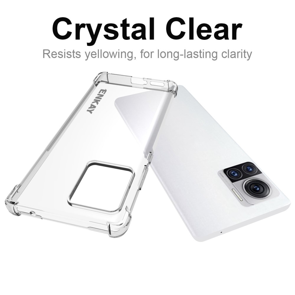 ENKAY ENKAY Motorola Edge 30 Ultra 5G Skal Shockproof TPU Transparent