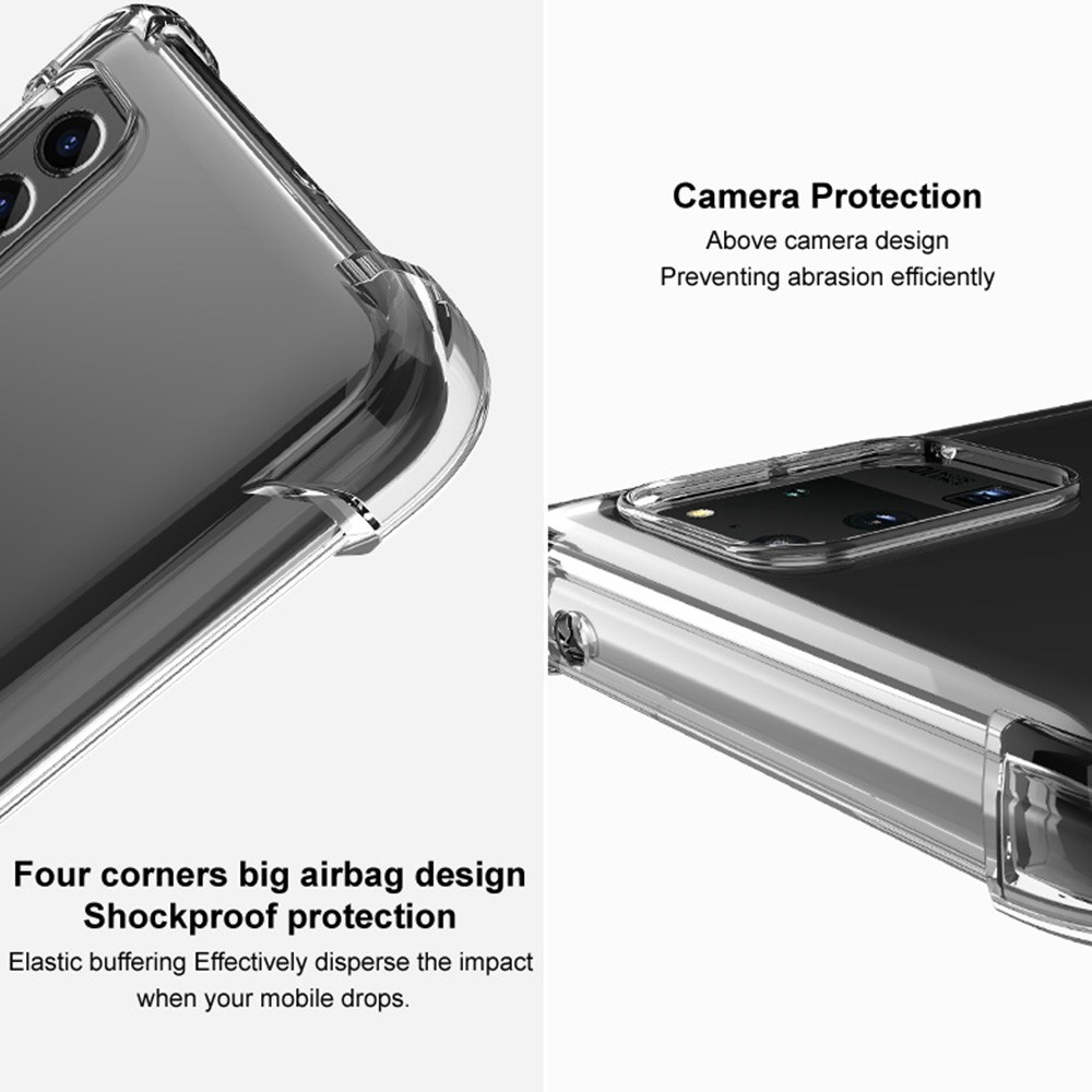 IMAK IMAK Google Pixel 7 Skal Shockproof Airbag Tonad Svart
