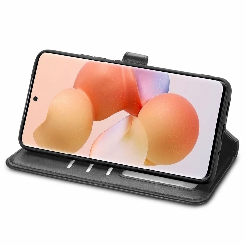 Xiaomi 12T / 12T Pro Fodral Magnetisk Mässing Svart