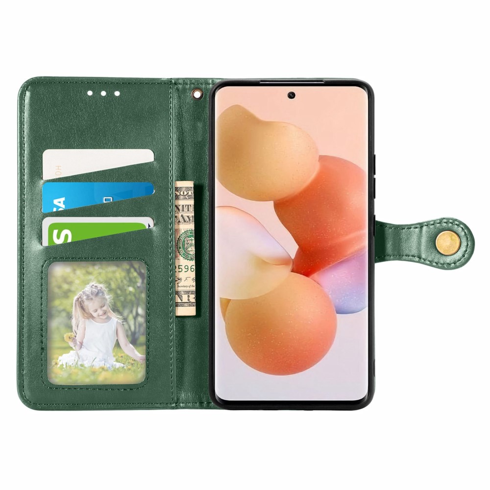  Xiaomi 12T / 12T Pro Fodral Magnetisk Mässing Grön