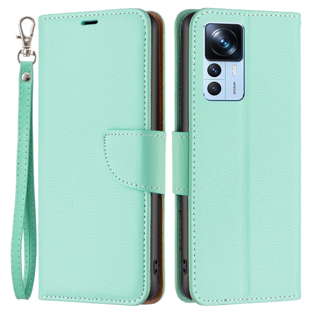  Xiaomi 12T / 12T Pro Fodral Shark Litchi Grön