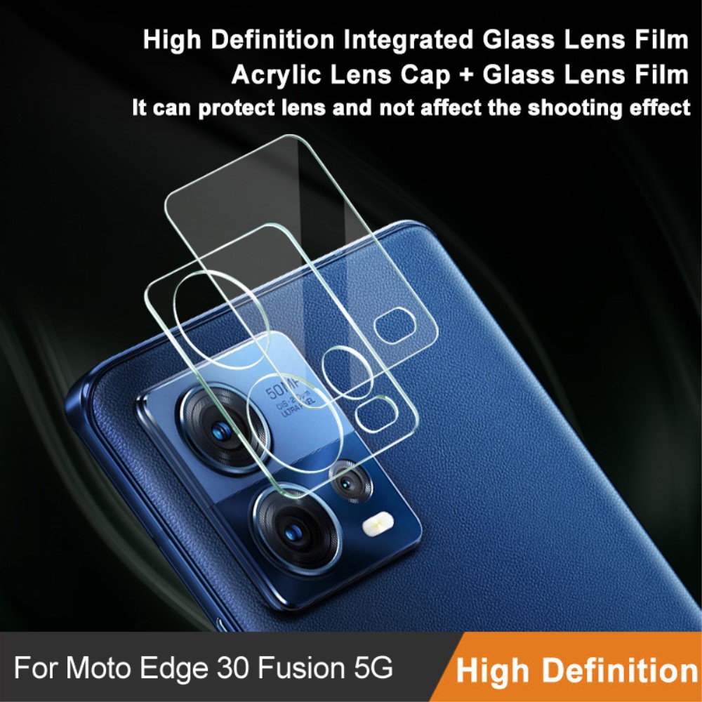 IMAK IMAK Motorola Edge 30 Fusion 5G Linsskydd Härdat Glas