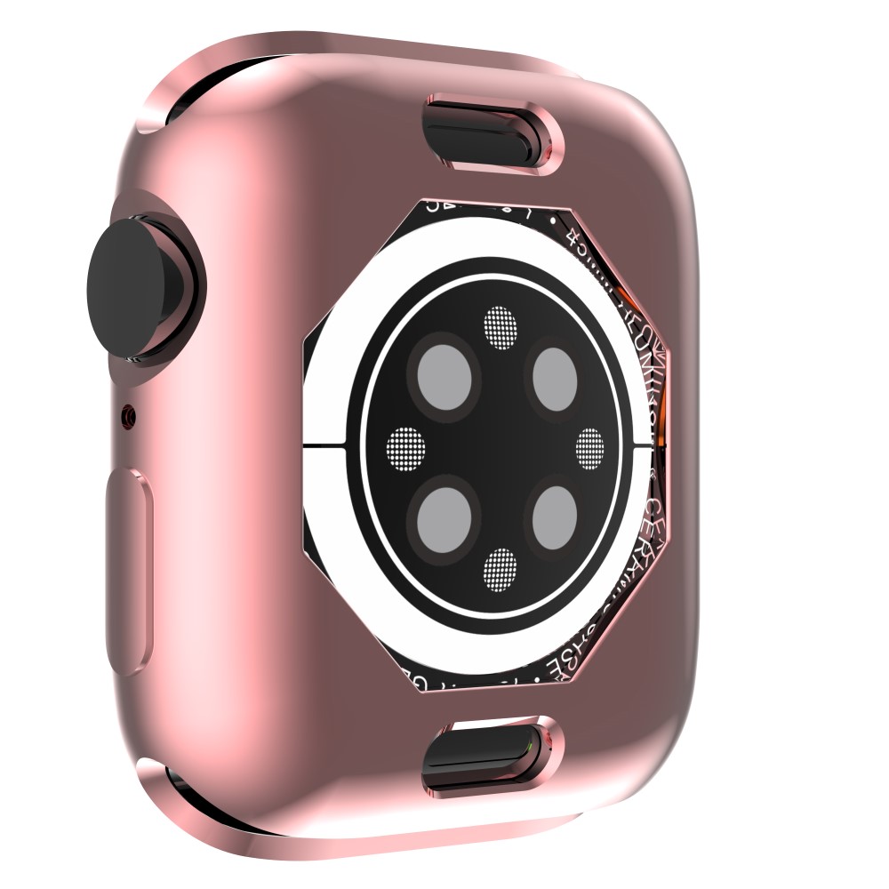  Apple Watch 7/8 45mm Skal TPU Electroplate Rosa