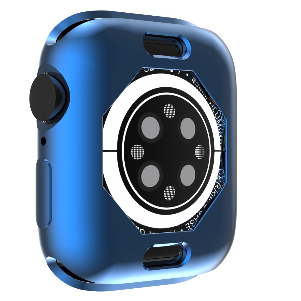  Apple Watch 7/8 45mm Skal TPU Electroplate Blå