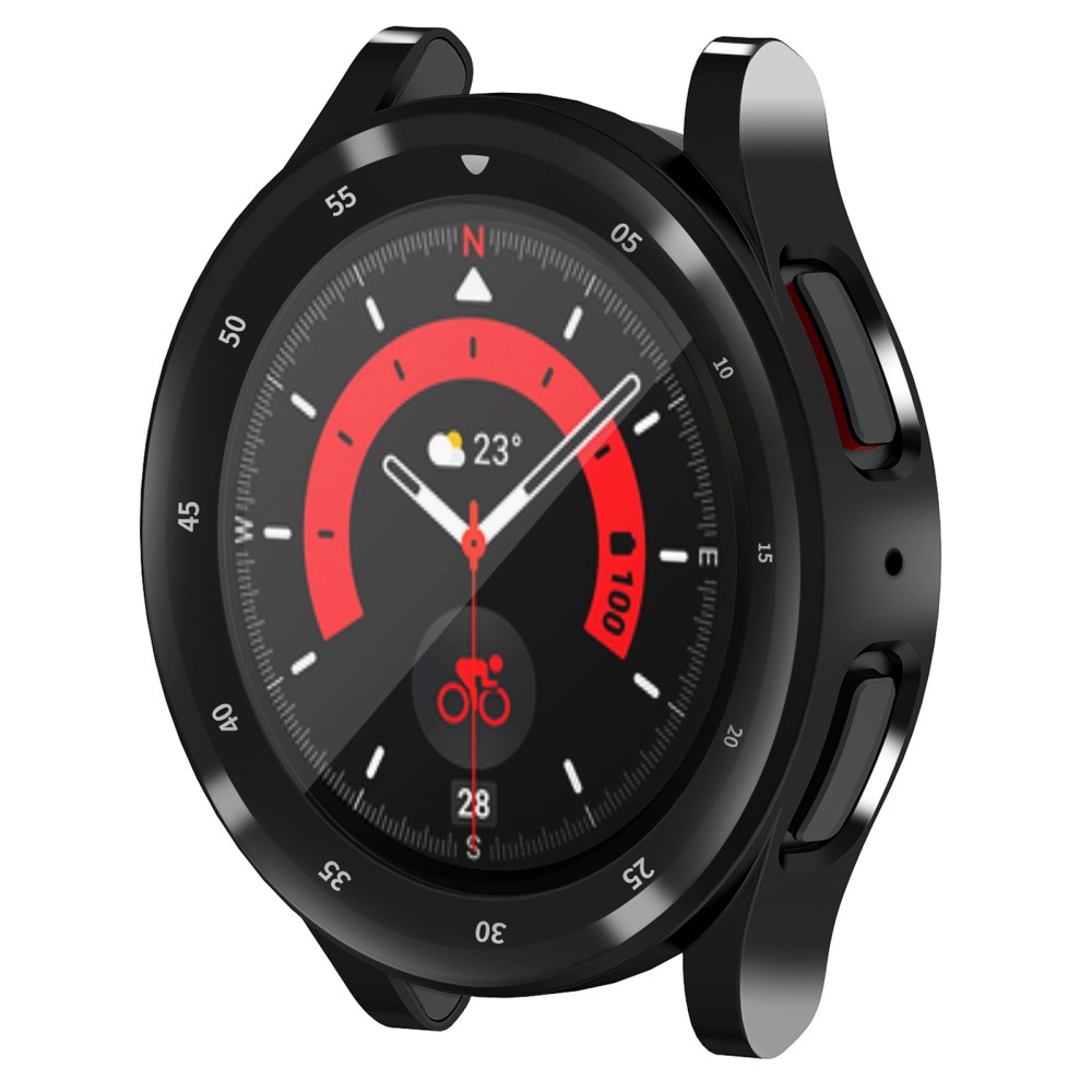  Samsung Galaxy Watch 5 Pro 45mm Skal Heltäckande Svart
