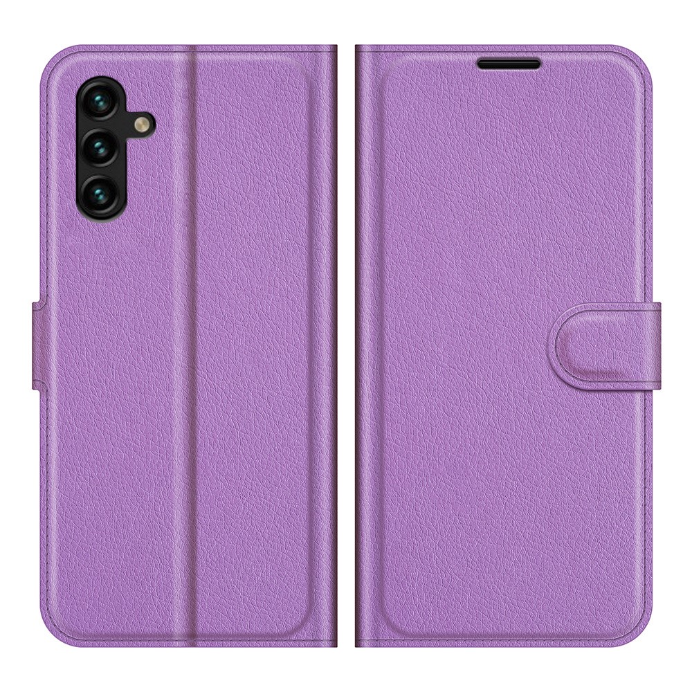  Samsung Galaxy A04s / A13 5G Fodral Litchi Läder Lila