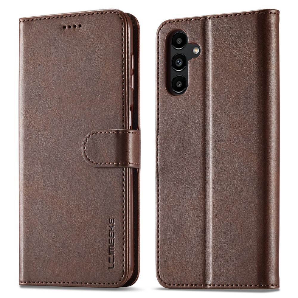 LC.IMEEKE LC.IMEEKE Samsung Galaxy A04s / A13 5G Fodral Läder Brun
