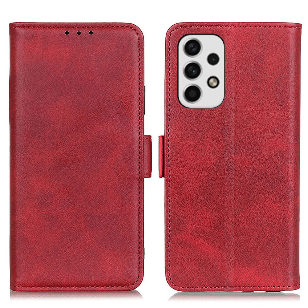  Samsung Galaxy A23 5G Fodral Magnetisk Stängning Röd