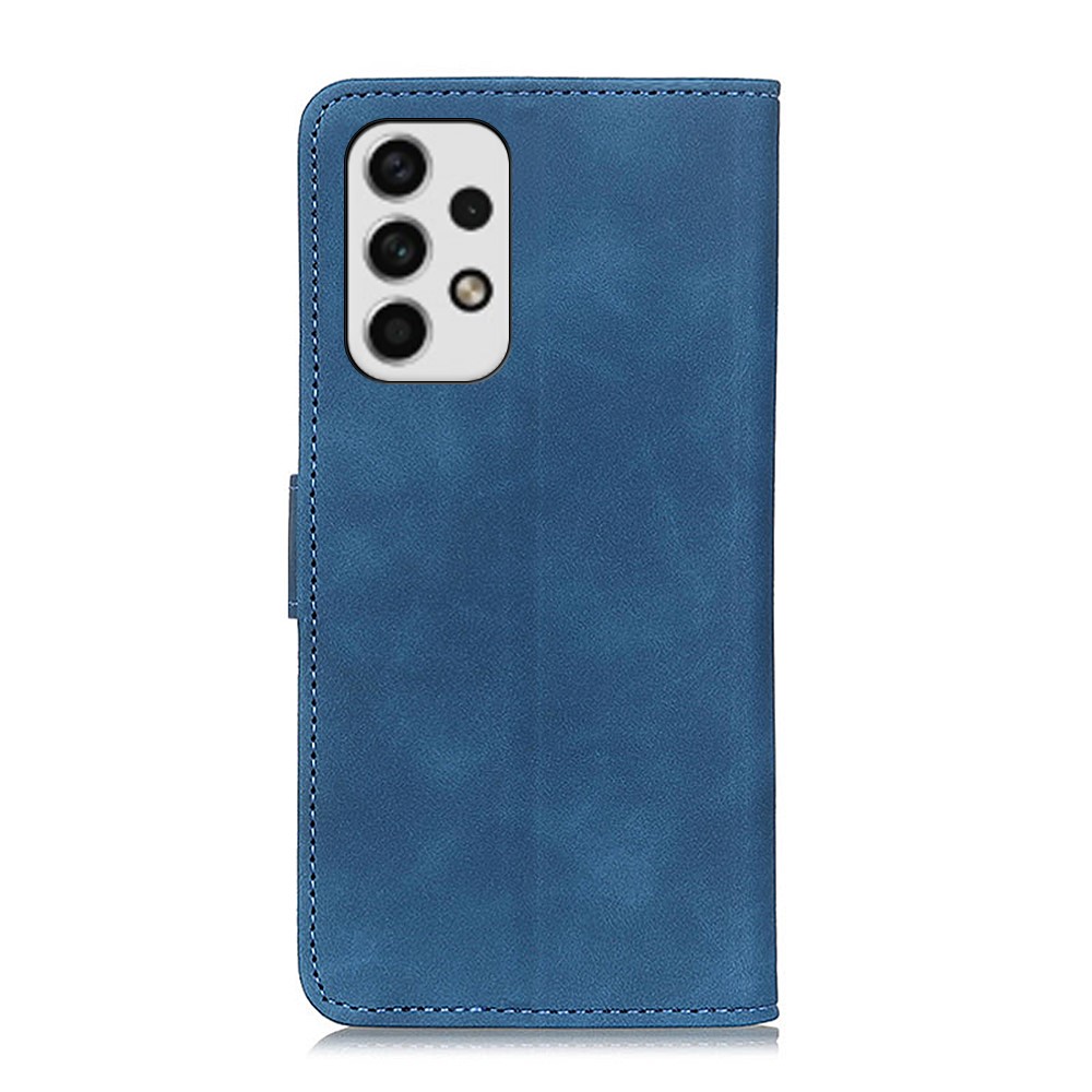 KHAZNEH KHAZNEH Samsung Galaxy A23 5G Fodral Retro Läder Blå