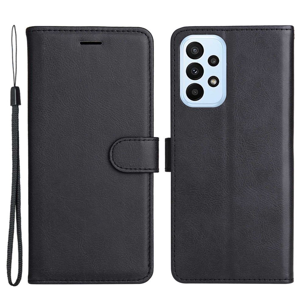  Samsung Galaxy A23 5G Fodral Läder Svart