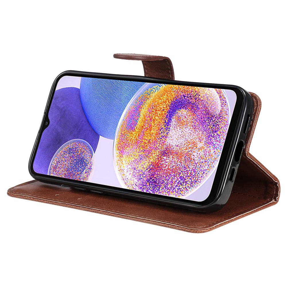  Samsung Galaxy A23 5G Fodral Läder Brun