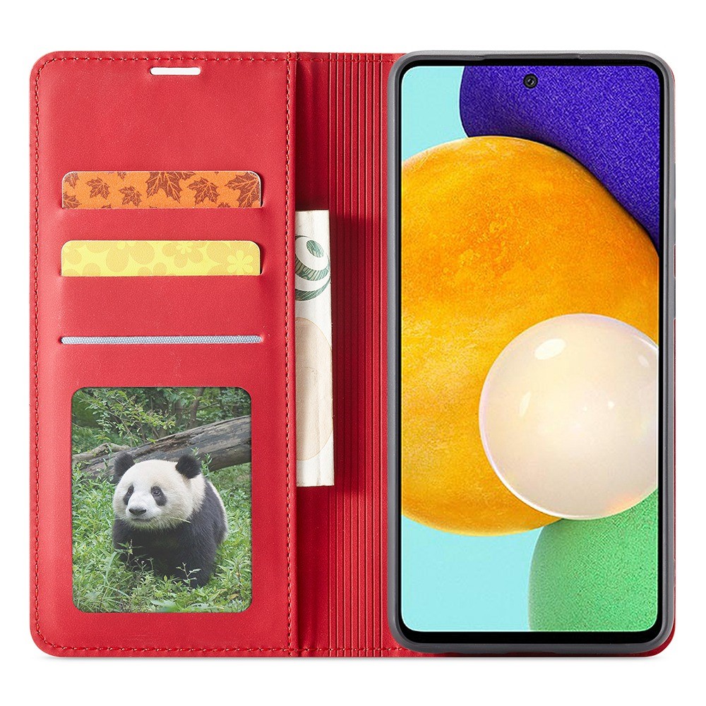 FORWENW FORWENW Samsung Galaxy A23 5G Fodral Flip Läder Röd